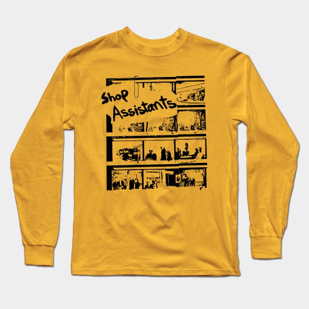 Shop Assistants / Indiepop Band Long Sleeve T-Shirt by CultOfRomance